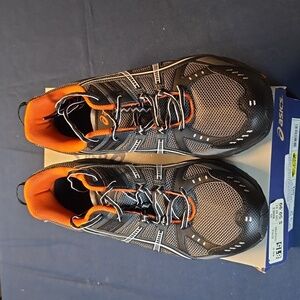 Asics Snickers orange Grey 12 4E Width